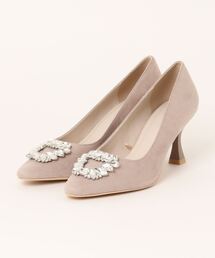 EDIT COLOGNE | ビジューフレアヒールパンプス(パンプス)