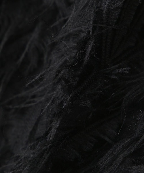 MECRE（メクル）の「ジャガードストレートパンツ（その他パンツ・レディース・ホワイト/ブラック・S/M）」の12枚目の写真