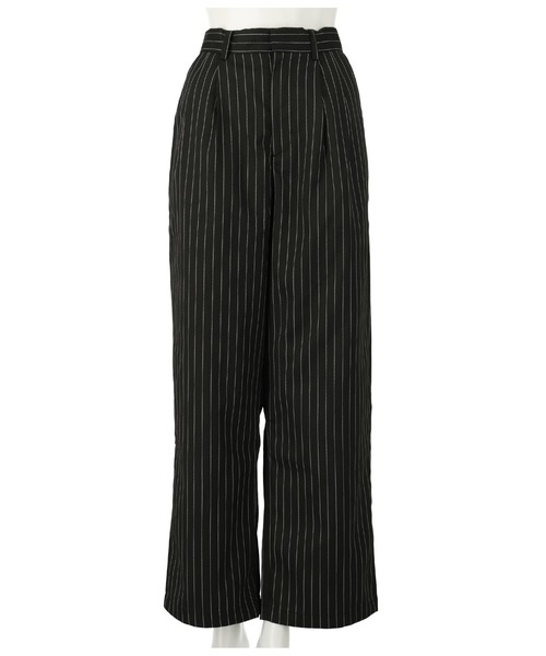 ANLIBERTY ANAP（アンリバティアナップ）の「ピンストライプスラックス【セットアップ対応】（スラックス・レディース・ブラック/グレー・S/M）」の20枚目の写真