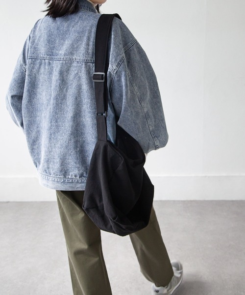 Chillfar（チルファー）の「オーバーサイズデニムジャケット（デニムジャケット・レディース・サックスブルー/ブルー・FREE）」の14枚目の写真