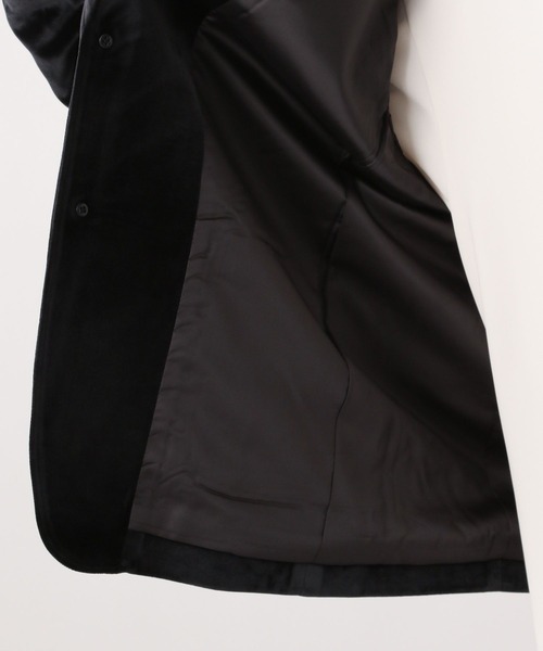 RAGEBLUE（レイジブルー）の「【セットアップ対応】オーバーカットベロアジャケット（テーラードジャケット・メンズ・ブラック/ネイビー・MEDIUM/LARGE）」の22枚目の写真