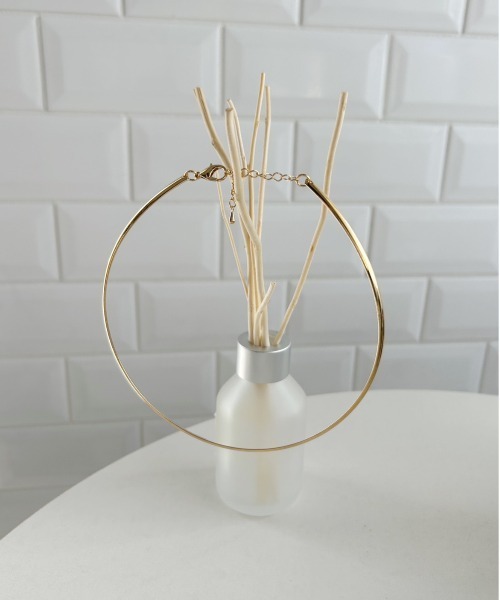 thank U more（サンキューモア）の「メタルチョーカーネックレス（ネックレス・レディース・シルバー/ゴールド・FREE）」の7枚目の写真