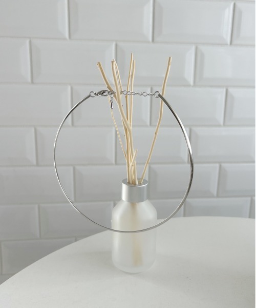 thank U more（サンキューモア）の「メタルチョーカーネックレス（ネックレス・レディース・シルバー/ゴールド・FREE）」の8枚目の写真