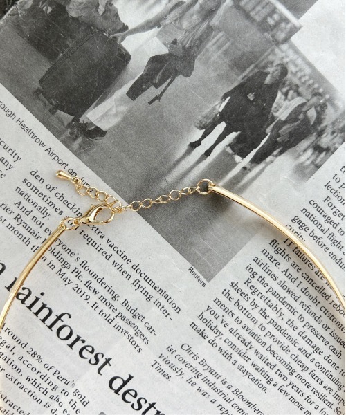 thank U more（サンキューモア）の「メタルチョーカーネックレス（ネックレス・レディース・シルバー/ゴールド・FREE）」の11枚目の写真