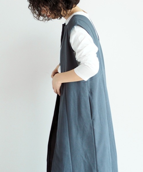 cepo(セポ)の「マルチウェイワンピース(ワンピース・レディース・チャコール/ブルー/カーキ・M)」の14枚目の写真