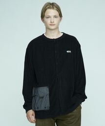 MANASTASH/マナスタッシュ/SNUG PILE CARGO POCKET CARDIGAN
