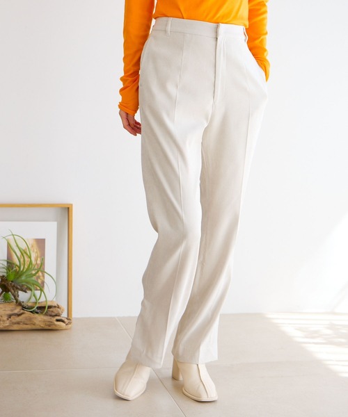 LOWRYS FARM(ローリーズファーム)の「ストレッチベロアライクパンツ 971225(その他パンツ・レディース・アイボリー/チャコールグレー/ブルー/ブラック・MEDIUM/LARGE)」の13枚目の写真