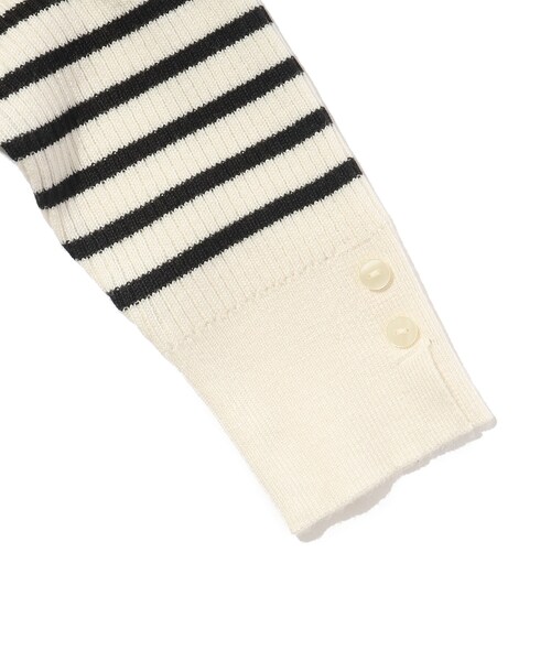 SHOO・LA・RUE（シューラルー）の「◆【110-140cm/親子リンク】リブタートル（ニット/セーター・キッズ・ブラック/オフホワイト/ホワイト系5・14/11/12/13）」の8枚目の写真
