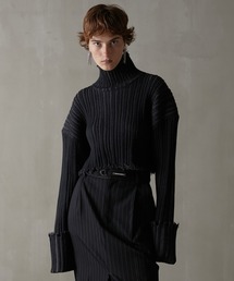 PRANK PROJECT | 【23WINTER PRE ORDER】パワーショルダーニット / Power Shoulder Knit(ニット/セーター)