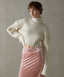 PRANK PROJECT | 【23WINTER PRE ORDER】パワーショルダーニット / Power Shoulder Knit(ニット/セーター)