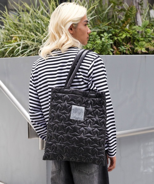 ALAND（エーランド）の「REDFISH（レッドフィッシュ）×ALAND／キルティングトート 2977069（トートバッグ・レディース・ピンク/ブラック/グレー・FREE）」の4枚目の写真