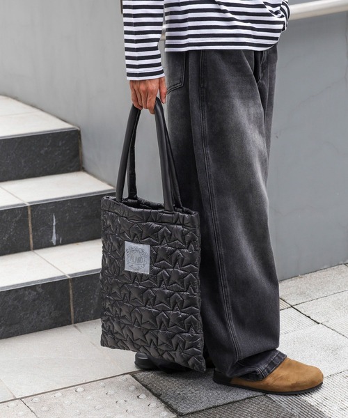 ALAND（エーランド）の「REDFISH（レッドフィッシュ）×ALAND／キルティングトート 2977069（トートバッグ・レディース・ピンク/ブラック/グレー・FREE）」の5枚目の写真