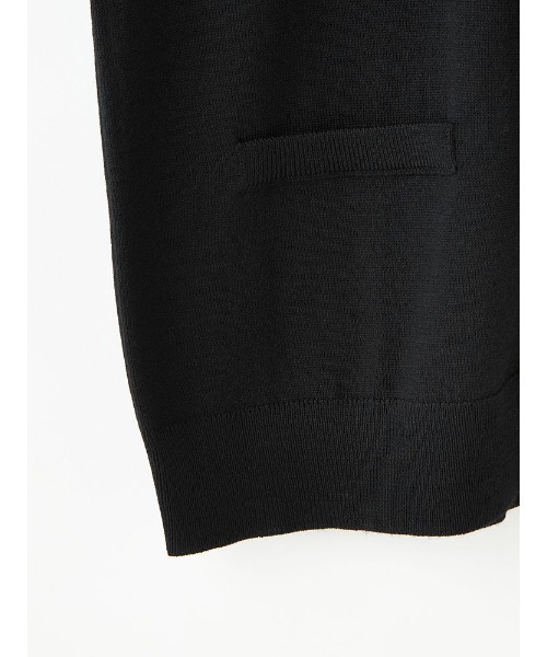 TRANS CONTINENTS(トランスコンチネンツ)の「TRANS CONTINENTS ファインゲージBIZニット カーディガン カーキ/ブラック/グレー/オレンジ/ネイビー(カーディガン/ボレロ・メンズ・ネイビー/ブラック/チャコールグレー/カーキ/オレンジ・M/L/LL)」の10枚目の写真