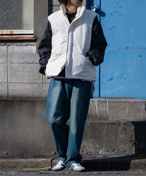 JOHN'S CLOSET(ジョンズクローゼット)の「【i】裏起毛 ピグメントプリント/ダメージ オーバーサイズクルーネックスウェット(スウェット・メンズ・スミクロ/グレー系その他/チャコールグレー/ブラック・LARGE/MEDIUM/X-LARGE)」の12枚目の写真