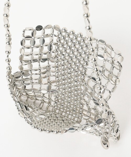 Ray BEAMS(レイビームス)の「Ray BEAMS / ビーズ ポシェット(ショルダーバッグ・レディース・シルバー/ブラック系その他4・ONE SIZE)」の8枚目の写真