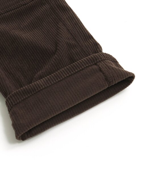 BREEZE（ブリーズ）の「【ユニセックス】あったかコーデュロイサロペット_裏起毛（サロペット/オーバーオール・キッズ・ベージュ/ブラウン・100/120/130/110/90）」の18枚目の写真