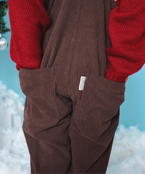 BREEZE（ブリーズ）の「【ユニセックス】あったかコーデュロイサロペット_裏起毛（サロペット/オーバーオール・キッズ・ベージュ/ブラウン・100/120/130/110/90）」の15枚目の写真