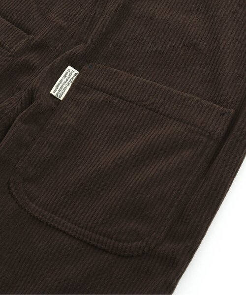 BREEZE（ブリーズ）の「【ユニセックス】あったかコーデュロイサロペット_裏起毛（サロペット/オーバーオール・キッズ・ベージュ/ブラウン・100/120/130/110/90）」の12枚目の写真