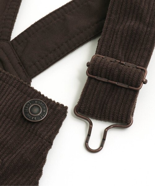 BREEZE（ブリーズ）の「【ユニセックス】あったかコーデュロイサロペット_裏起毛（サロペット/オーバーオール・キッズ・ベージュ/ブラウン・100/120/130/110/90）」の8枚目の写真