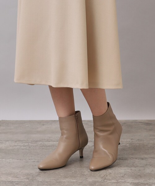 UNTITLED（アンタイトル）の「◆【日本製／通勤からオケージョンまで】ラメ混サキソニーワンピース（ワンピース・レディース・ライトベージュ/ダークグレー/ネイビー・50/00/01/03/44/02/48/46/04/42）」の13枚目の写真