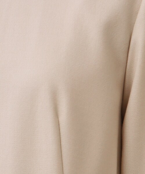 UNTITLED（アンタイトル）の「◆【日本製／通勤からオケージョンまで】ラメ混サキソニーワンピース（ワンピース・レディース・ライトベージュ/ダークグレー/ネイビー・50/00/01/03/44/02/48/46/04/42）」の14枚目の写真