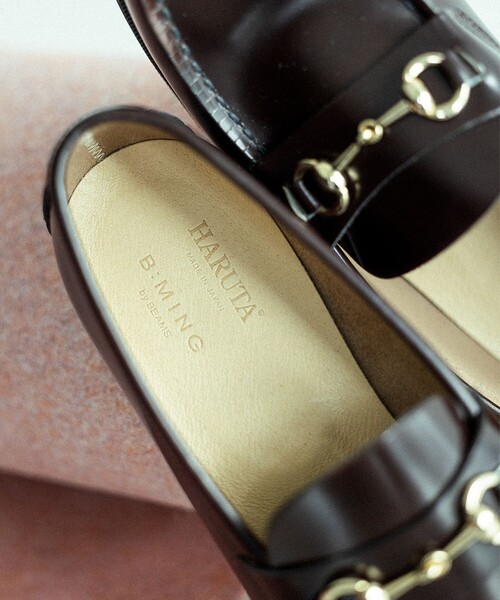 ALBEROLA（アルベローラ）の「HARUTA × B:MING by BEAMS / 別注 ビットローファー 24SS（ローファー・レディース・ブラウン/ブラック・22.5cm/23.5cm/24.5cm）」の8枚目の写真