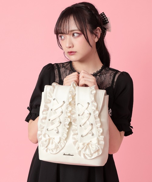 SecretDoor（シークレットドア）の「リュックサック うさぎ レース