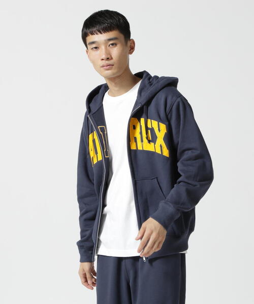 jeep ジップアップパーカージャージ フーディロゴ裏起毛 Hoodie