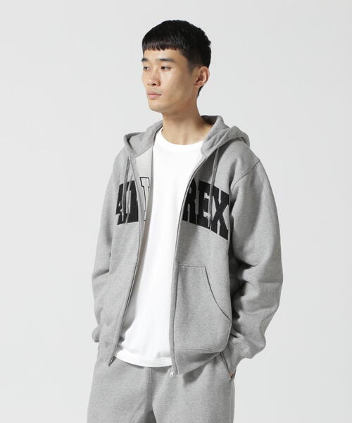 jeep ジップアップパーカージャージ フーディロゴ裏起毛 Hoodie