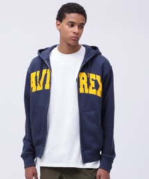 AVIREX(ABbNX)́sDAILY/fC[tZIP UP SWEAT PARKA LOGO / WbvAbv XEFbg p[J[ S / AVIREX / ABbNX(p[J[)