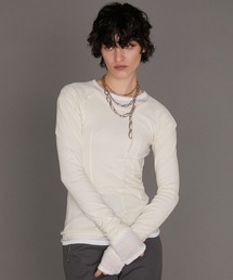 PRANK PROJECT | シアーフライスレイヤードトップ / Sheer Fraise Layered Top(Tシャツ/カットソー)