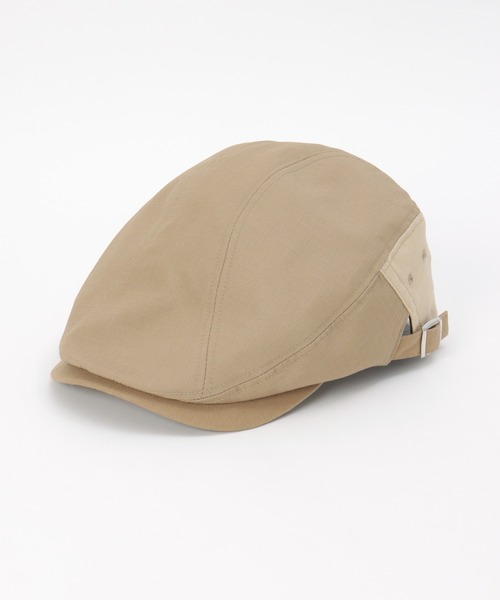 ikka（イッカ）の「リップストップハンチング（ハンチング/ベレー帽・メンズ・ベージュ/ブラック/ネイビー・FREE）」の2枚目の写真