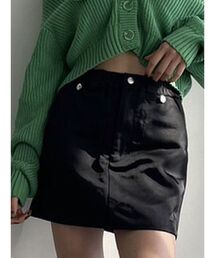 EMODA | ハングサスペンダーミニスカート(スカート)