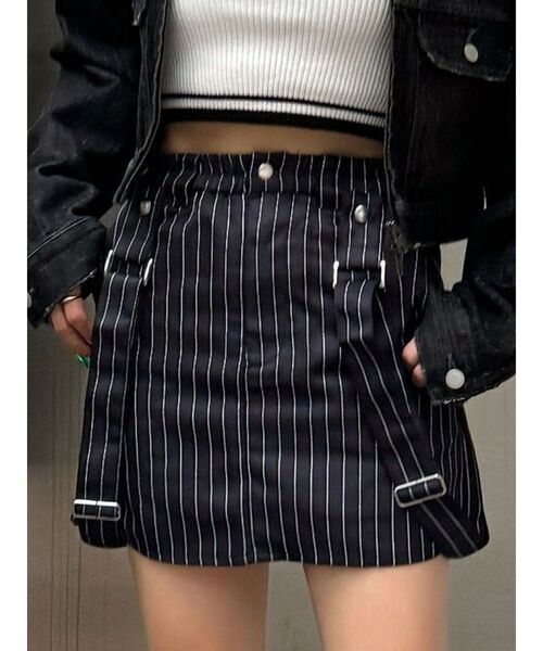 セール】ハングサスペンダーミニスカート（スカート）｜EMODA（エモダ