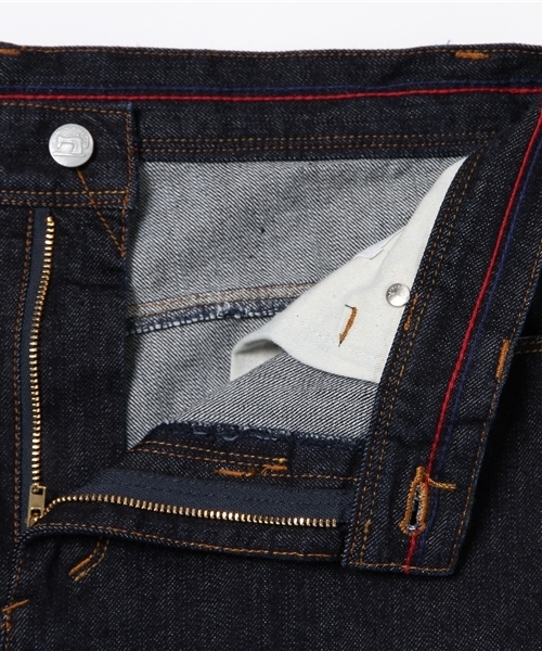 MORGAN HOMME（モルガンオム）の「ジャパンテーパードワンウォッシュデニム（デニムパンツ・メンズ・ネイビー・X-LARGE/SMALL/MEDIUM/LARGE）」の7枚目の写真