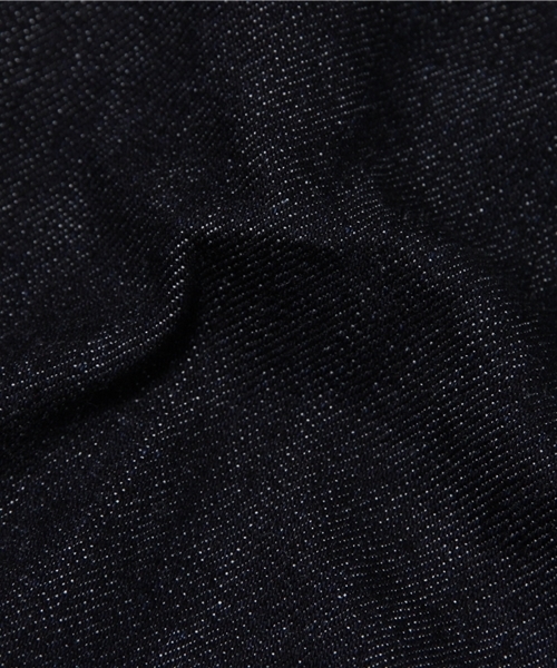 MORGAN HOMME（モルガンオム）の「ジャパンテーパードワンウォッシュデニム（デニムパンツ・メンズ・ネイビー・X-LARGE/SMALL/MEDIUM/LARGE）」の3枚目の写真