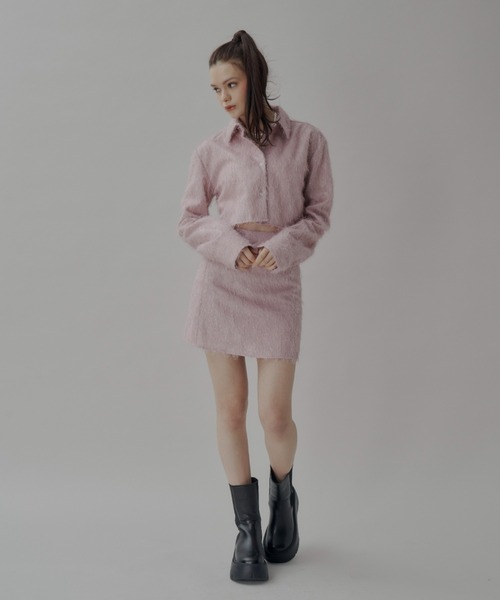 GAB GAB(ガブガブ)の「フリンジミニスカート(スカート・レディース・ブラック/ピンク・MEDIUM/SMALL)」の18枚目の写真
