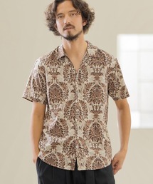 Magine | mhs2120-ORIENTAL PATTERN SHORT SLEEVE SKIPPER SHIRTS シャツ(シャツ/ブラウス)