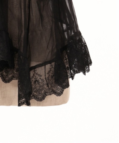 axes femme（アクシーズファム）の「チュール重ねイレヘムビスチェ（ベスト・レディース・ピンク/キナリ/ブラック・FREE）」の19枚目の写真