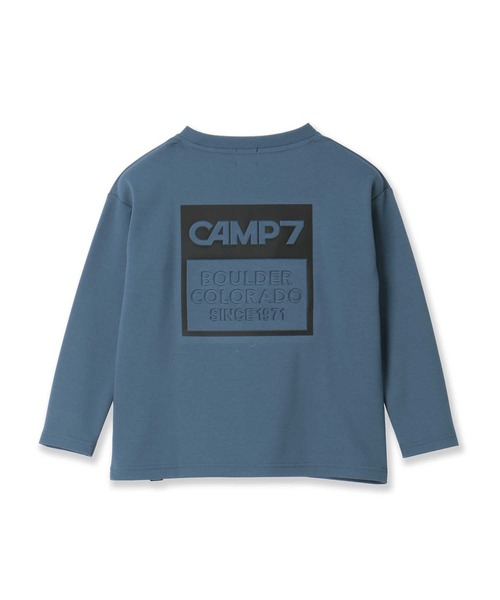 CAMP7(キャンプセブン)の「【CAMP7】プリントエンボス長袖Tシャツ(Tシャツ/カットソー・キッズ・ダークグレー/ブルー・120/150/130/140/160)」の11枚目の写真