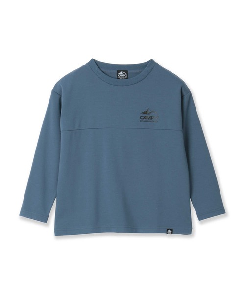 CAMP7(キャンプセブン)の「【CAMP7】プリントエンボス長袖Tシャツ(Tシャツ/カットソー・キッズ・ダークグレー/ブルー・120/150/130/140/160)」の21枚目の写真