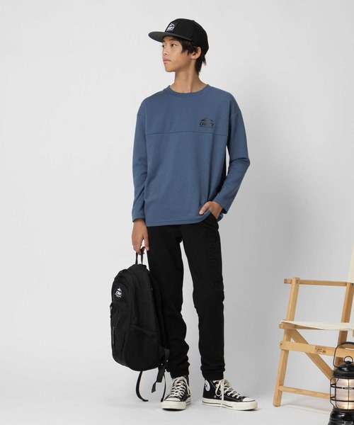 CAMP7(キャンプセブン)の「【CAMP7】プリントエンボス長袖Tシャツ(Tシャツ/カットソー・キッズ・ダークグレー/ブルー・120/150/130/140/160)」の17枚目の写真