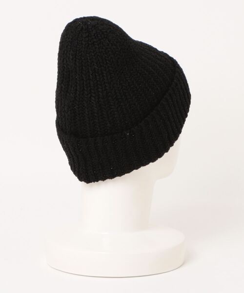 Chapeau d' O(シャポードオー)の「Chapeau d' O Lily Knit Watch / シャポードオー(ニットキャップ/ビーニー・レディース・ブラック/グレー/ライトパープル・FREE)」の4枚目の写真