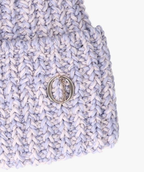 Chapeau d' O(シャポードオー)の「Chapeau d' O Lily Knit Watch / シャポードオー(ニットキャップ/ビーニー・レディース・ブラック/グレー/ライトパープル・FREE)」の17枚目の写真