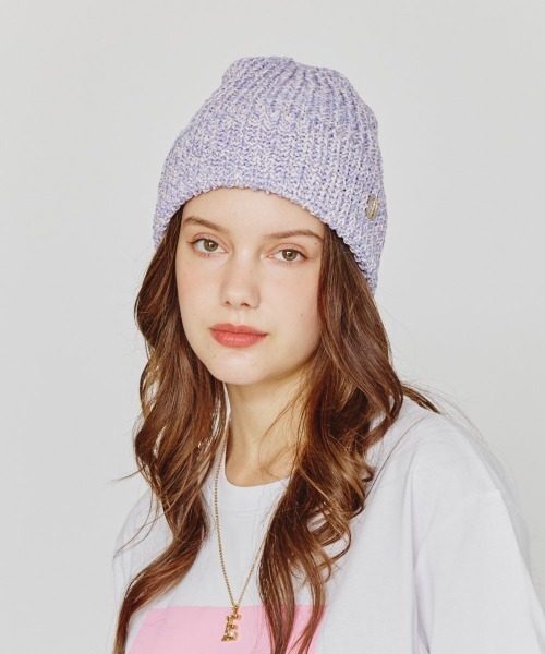 Chapeau d' O(シャポードオー)の「Chapeau d' O Lily Knit Watch / シャポードオー(ニットキャップ/ビーニー・レディース・ブラック/グレー/ライトパープル・FREE)」の18枚目の写真