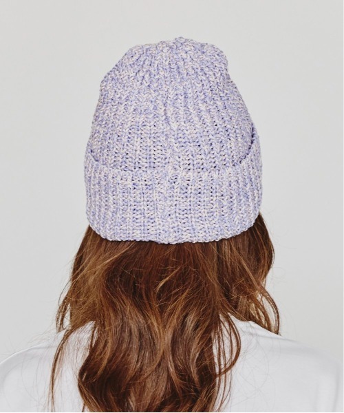 Chapeau d' O(シャポードオー)の「Chapeau d' O Lily Knit Watch / シャポードオー(ニットキャップ/ビーニー・レディース・ブラック/グレー/ライトパープル・FREE)」の22枚目の写真