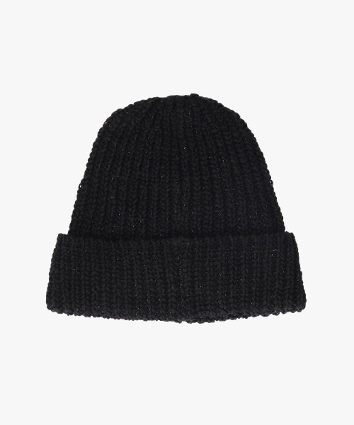 Chapeau d' O(シャポードオー)の「Chapeau d' O Lily Knit Watch / シャポードオー(ニットキャップ/ビーニー・レディース・ブラック/グレー/ライトパープル・FREE)」の6枚目の写真