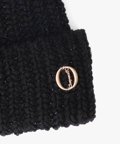 Chapeau d' O(シャポードオー)の「Chapeau d' O Lily Knit Watch / シャポードオー(ニットキャップ/ビーニー・レディース・ブラック/グレー/ライトパープル・FREE)」の8枚目の写真