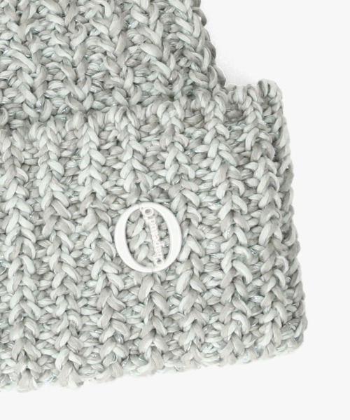 Chapeau d' O(シャポードオー)の「Chapeau d' O Lily Knit Watch / シャポードオー(ニットキャップ/ビーニー・レディース・ブラック/グレー/ライトパープル・FREE)」の10枚目の写真