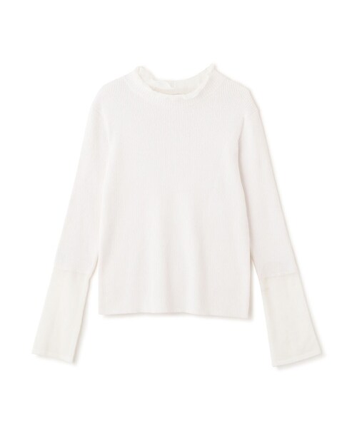 PROPORTION BODY DRESSING（プロポーションボディドレッシング）の「シアードッキングリブニット / 1214170303（ニット/セーター・レディース・ホワイト系その他/ブルー/ブラック・FREE）」の11枚目の写真